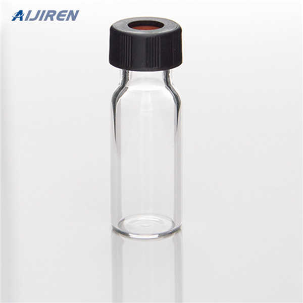 low metal content HPLC sample vials red screw top lid